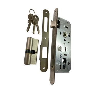 Kale 15 R 40 mm Oval Nikel Silindirli Kapı Kilidi