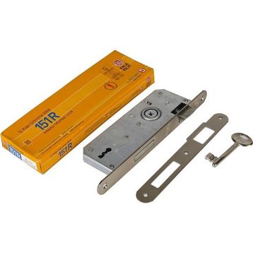 Kale 151R 40mm Gömme Kapı Nikel Oda Kilit