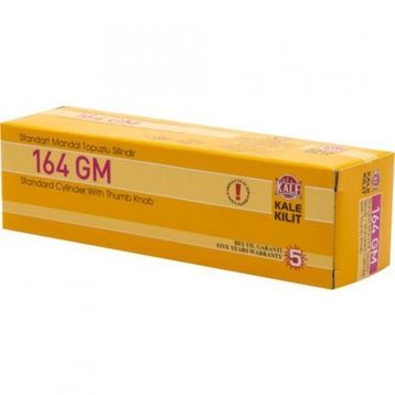 Kale 164 GM 68 mm Barel Topuzlu Uzun Nikel Silindir Kilit