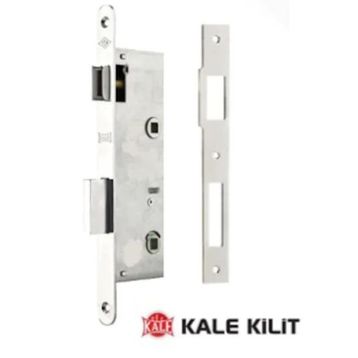 Kale 169R Wc Banyo 35 mm Rulmanlı Rozetli Nikel Kilit