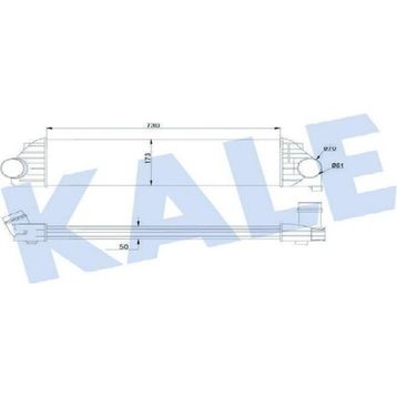 Kale 345035 Renault Master Turbo Radyatörü