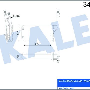 Kale 346275 Kalorifer Radyatörü