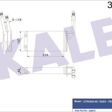 Kale 346275 Kalorifer Radyatörü