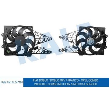 Kale 347180 Doblo 1.6d 2.0d 09 Ac Klimasız Mek Davlumbazlı Fan Motoru