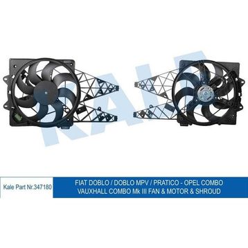 Kale 347180 Doblo 1.6d 2.0d 09 Ac Klimasız Mek Davlumbazlı Fan Motoru