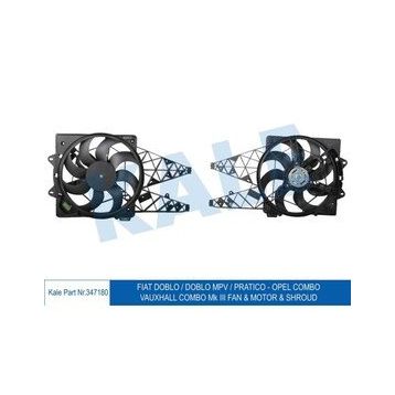 Kale 347180 Doblo 1.6d 2.0d 09 Ac Klimasız Mek Davlumbazlı Fan Motoru