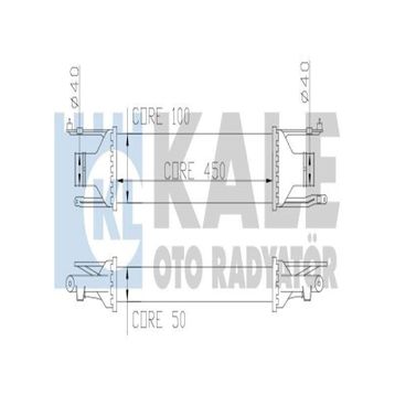 Kale 348400 Turbo Radyatörü /İnterkol