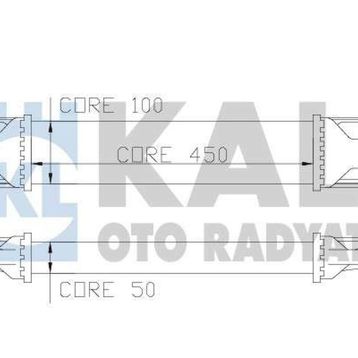 Kale 348400 Turbo Radyatörü /İnterkol