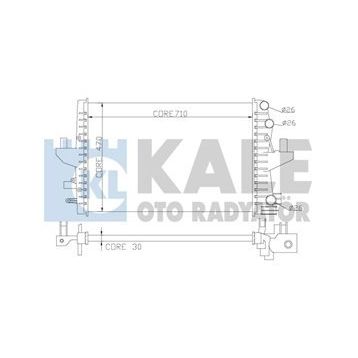 Kale 354100 Transporter V Multivan V 1.9TDI 2.0 03-09 MT Ac Nac Brazing 710x Su Radyatörü