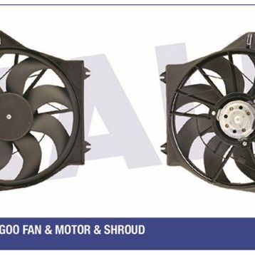 Kale 420700 Renault Kng 200 W 385 mm Davlumbazlı Fan Motoru