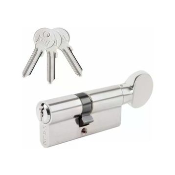 Kale 555 164 GMC 76 mm Standart Mandallı Nikel 3 Anahtarlı Kilit