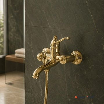 Kale Artdecor Altın Banyo Bataryası