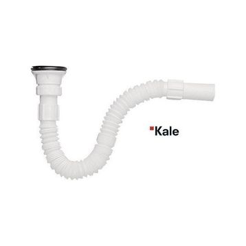 Kale Beyaz Plastik Lavabo Sifonu