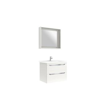 Kale Casilla 80 cm Beyaz Banyo Dolabı Takımı