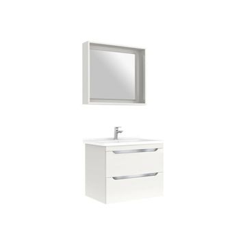Kale Casilla 80 cm Beyaz Banyo Dolabı Takımı