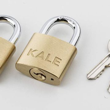 Kale Kilit BYKL302ORT 2 Adet Asma Kilit