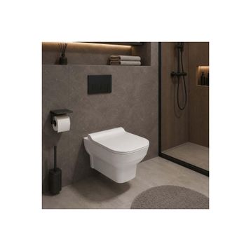 Kale Loft Kanalsız Asma Klozet + Ultra Slim Yavaş Kapanan Klozet Kapağı