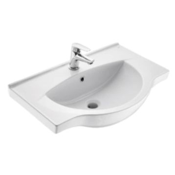 Kale Optimum 55x45 cm Etajerli Lavabo