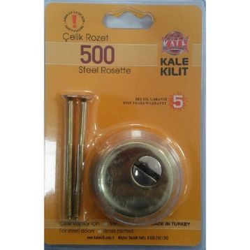 Kale Sarı Çelik Kapı Rozeti