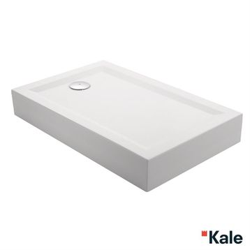 Kale Thin 140x80 cm Monoblok Dikdörtgen Duş Teknesi