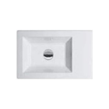 Kale Thin Tezgah Üstü 55x35 cm Lavabo