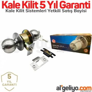 Kale Topuzlu Arco Banyo Wc İçeriden Butonlu Mat Satet Kilit