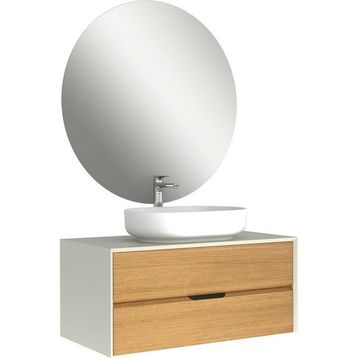 Kale Zero 2.0 100 cm Banyo Dolabı Takımı