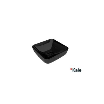 Kale Zero 2.0 40x40 cm Siyah Kare Çanak Lavabo