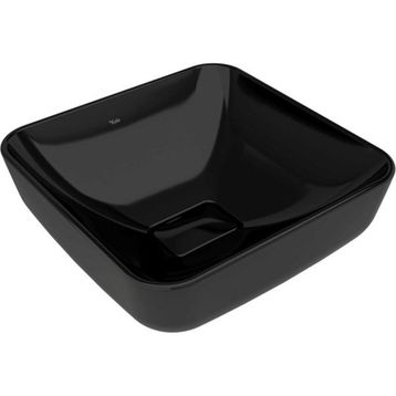 Kale Zero 2.0 40x40 cm Siyah Kare Çanak Lavabo