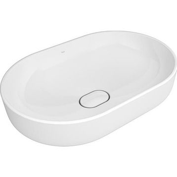 Kale Zero 2.0 60x40 cm Beyaz Oval Çanak Lavabo