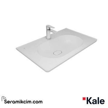 Kale Zero 2.0 80X50 cm Etajerli Lavabo