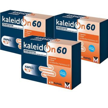 Kaleidon Probiyotik 60 mg 20 Kapsül