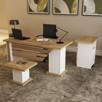 Kalender Dekor Ophira-1-2-3-OPH02 Ofis Büro Masa Takımı