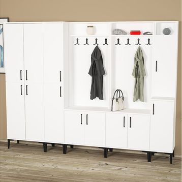 Kalender Dekor Rose-1-1-2-3-4-RS01 Portmanto Vestiyer Ayakkabılık