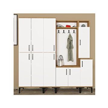 Kalender Dekor Rose-1-1-2-3-4-RS02 Portmanto Vestiyer Ayakkabılık
