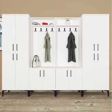 Kalender Dekor Rose-1-1-4-4-RS01 Portmanto Vestiyer Ayakkabılık