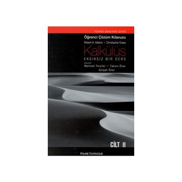 KALKÜLÜS 2 ÖĞRENCİ ÇÖZÜM KİTABI - ROBERT A. ADAMS