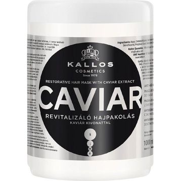 Kallos Cosmetics Caviar 1 lt Havyar Özlü Onarıcı Saç Bakım Maskesi