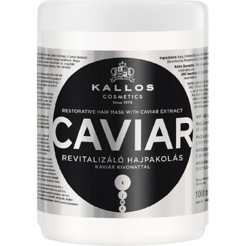 Kallos Cosmetics Caviar 1 lt Havyar Özlü Onarıcı Saç Bakım Maskesi