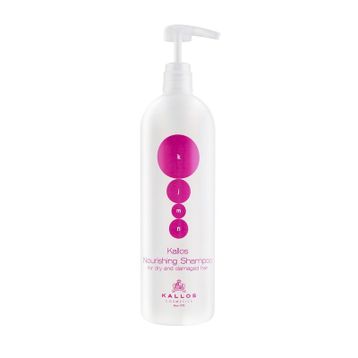 Kallos Cosmetics Kuru ve Yıpranmış Saçlar İçin 1 lt Besleyici Şampuan