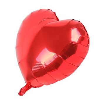 Kalp Kırmızı 45 cm Folyo Balon