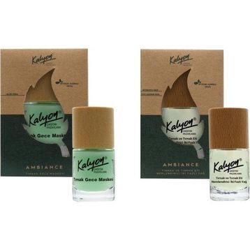 Kalyon 11 ml Bitkisel Tırnak ve Tırnak Eti Nemlendirici İki Fazlı Yağ + 11 ml Tırnak Gece Maskesi