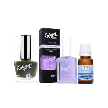 Kalyon 312 Oje + 17 ml Oje Kurutucu Sprey + Oje Çözücü