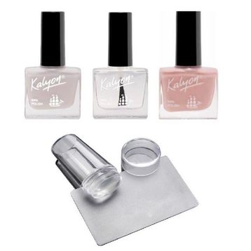 Kalyon Stamper Silikon ve French Set