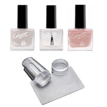 Kalyon Stamper Silikon ve French Set