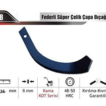 Kama 18 Adet KDT Serisi Çapa Bıçağı