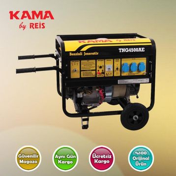 Kama By Reis TNG 4500AE Benzinli (3.6 KVA) Jeneratör