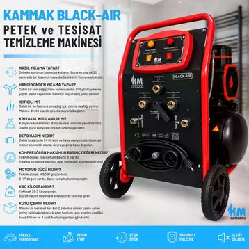 Kammak Black-Air Petek Temizleme Makinesi