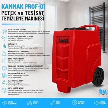 Kammak Prof-01 Petek Temizleme Makinesi