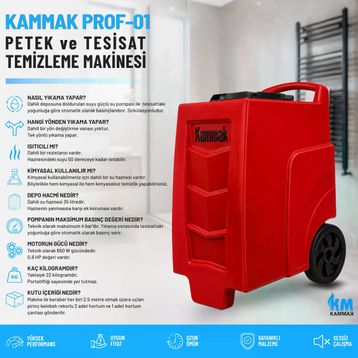 Kammak Prof-01 Petek Temizleme Makinesi